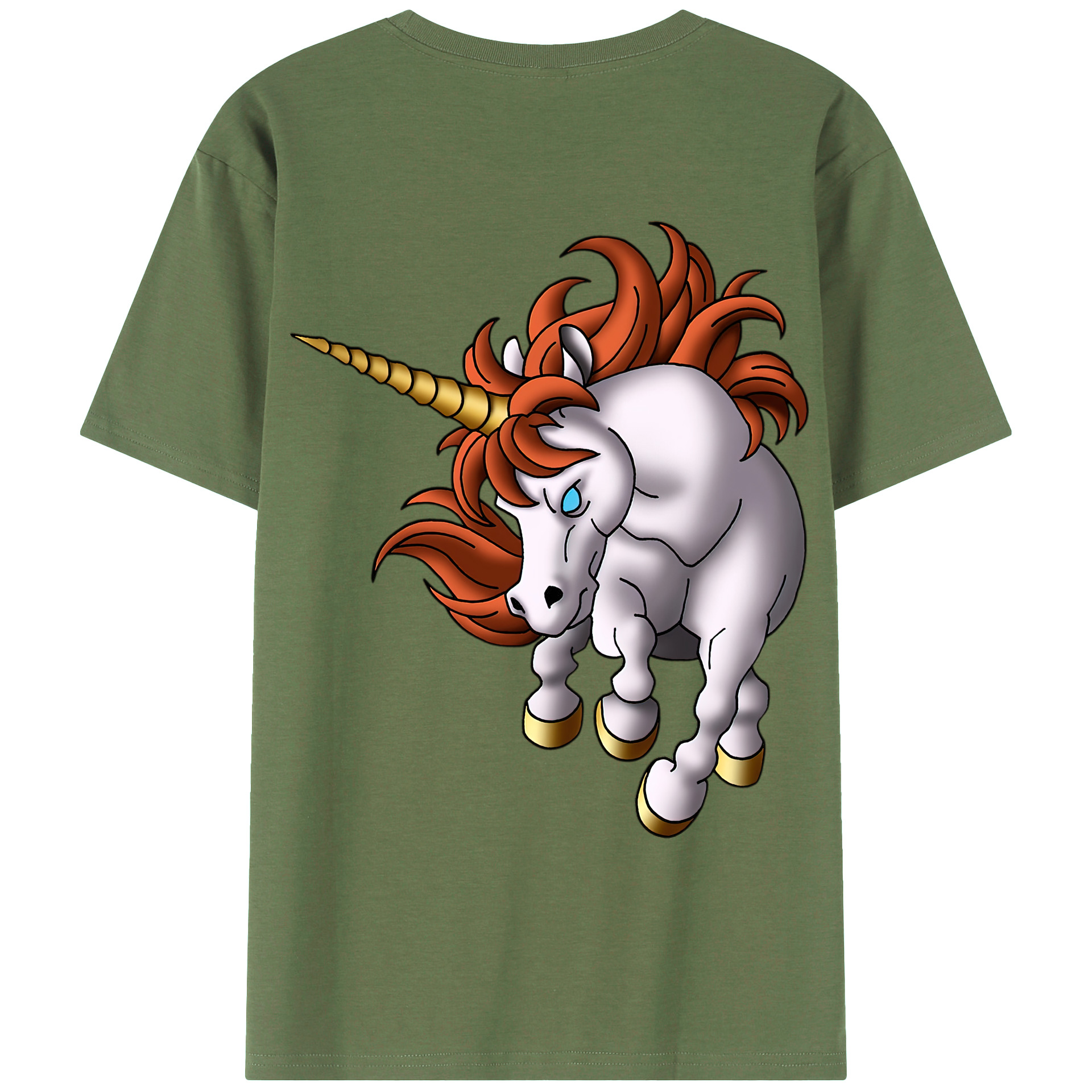 （画像用） ドラゴンクエスト Doragon Kuesuto Dragon Quest 綿100％ メンズ半袖Tシャツ（バックプリント） 通気性